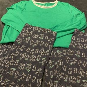 Women’s SO XL Cat Pajama Set